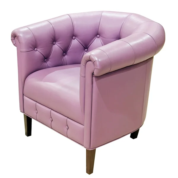 Purple armchair — Stock Photo, Image