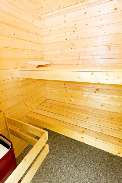 Sauna úhel — Stock fotografie