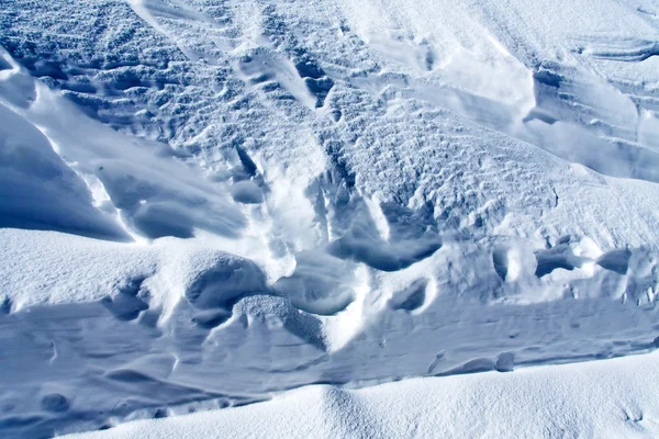 Strati di neve — Foto Stock