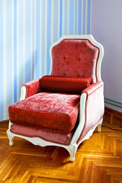 Piros fotel 2 — Stock Fotó