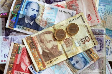 Bulgarian money clipart