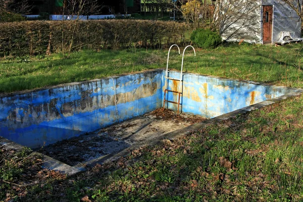 stock image Abandoned pool