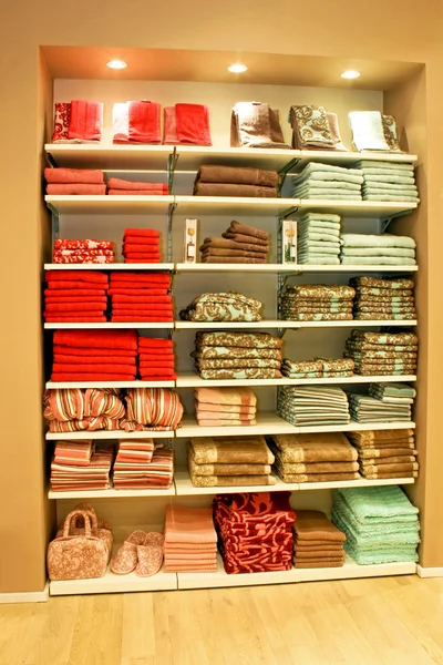 Towels rack — Stock Photo, Image