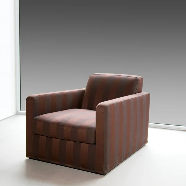 Brauner Sessel 2 — Stockfoto