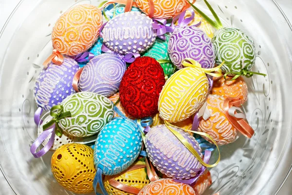 Dekoracyjne jajka — Zdjęcie stockowe