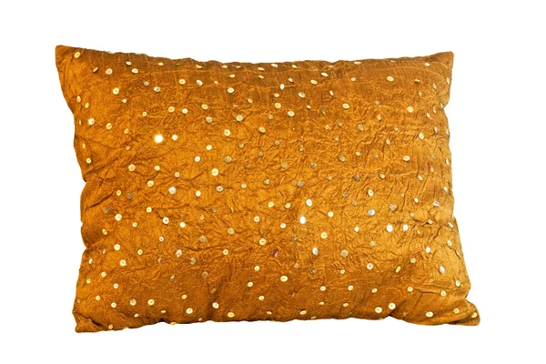 Golden pillow — Stock Photo, Image