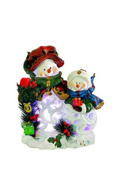 Sneeuwpop licht — Stockfoto
