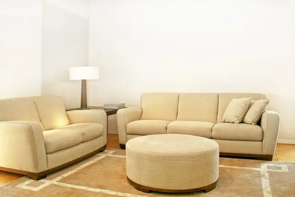 Due divani beige — Foto Stock