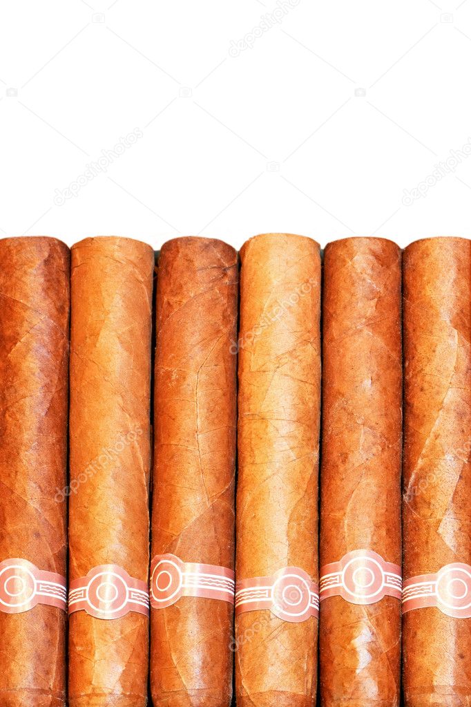 Cigars isolated
