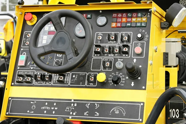 Máquina cockpit — Fotografia de Stock