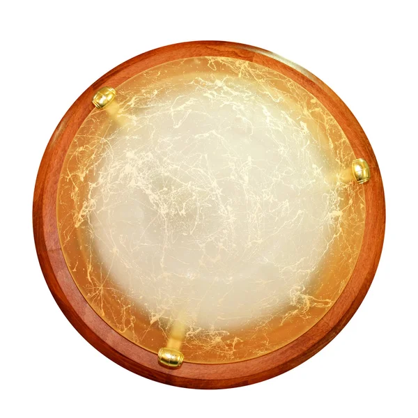 Szkła dekoracyjnego okrągły — Zdjęcie stockowe