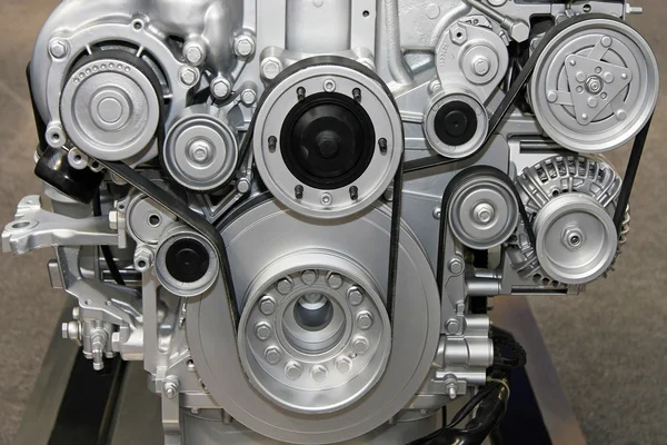 Engine belt system — Stock Photo, Image