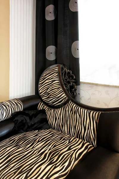 Zebra mobilya — Stok fotoğraf