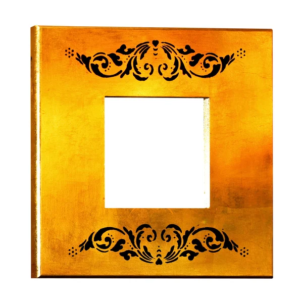 Golden frame — Stock Photo, Image
