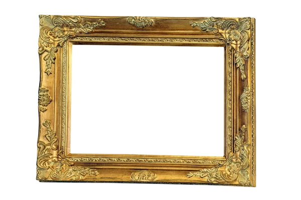 Antiguo marco de oro — Foto de Stock