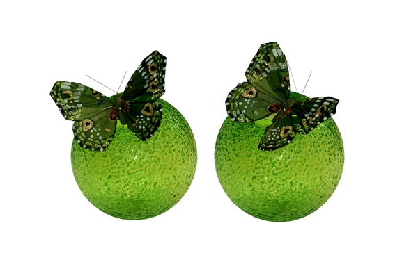 Dva motýli — Stock fotografie