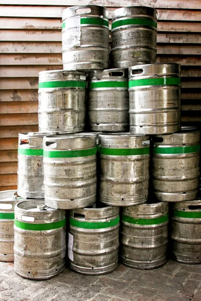 Barili di birra — Foto Stock