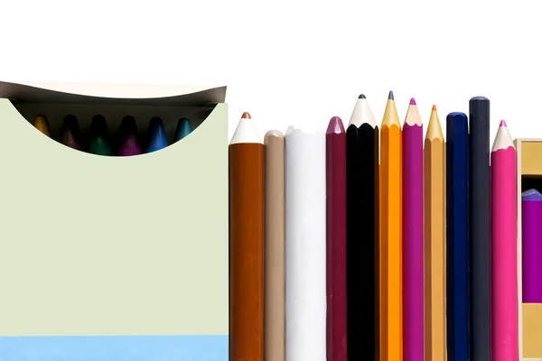 Pastel boya kalemleri — Stok fotoğraf