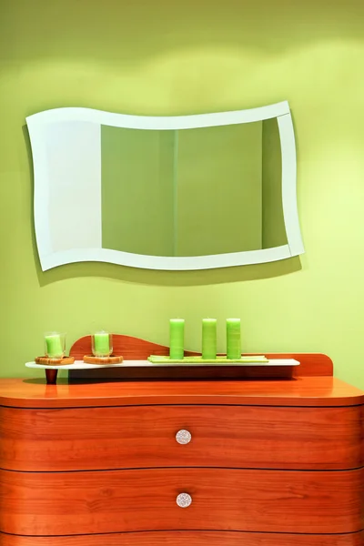 Spiegel und Schubladen — Stockfoto