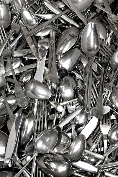 Серебряные изделия — стоковое фото