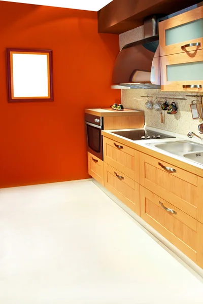 Terracotta kitchen vertical — Stock Photo, Image