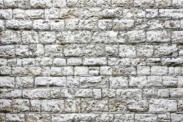 Parede bloco branco — Fotografia de Stock