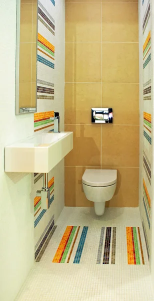 Toilette colorata — Foto Stock