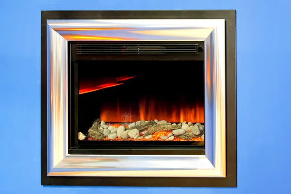 電子暖炉 — ストック写真
