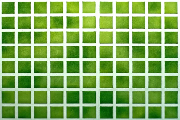 Zelené dlaždice — Stock fotografie