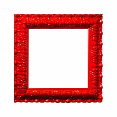 Red frame clipart