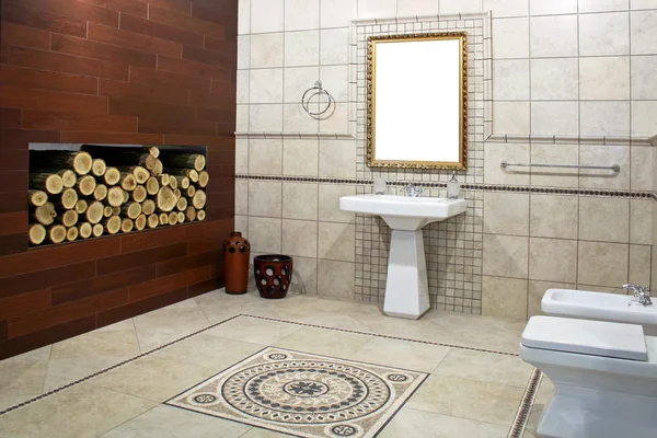 Italian bathroom — Stock Photo, Image