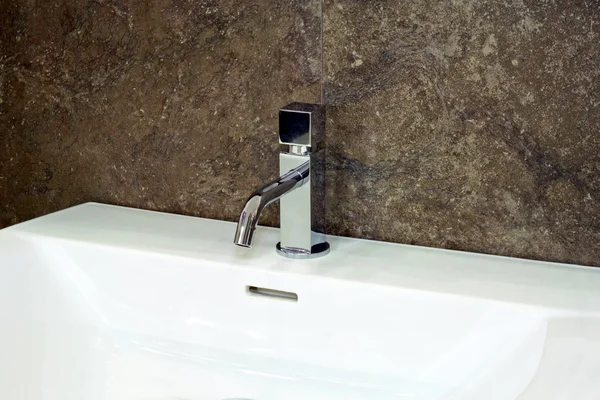 Modern lavabo detay — Stok fotoğraf