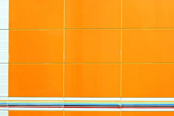 Orange kakel — Stockfoto