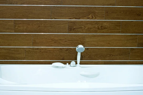 Ξύλινα μπάνιο — Φωτογραφία Αρχείου