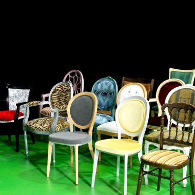 Chairs angle clipart