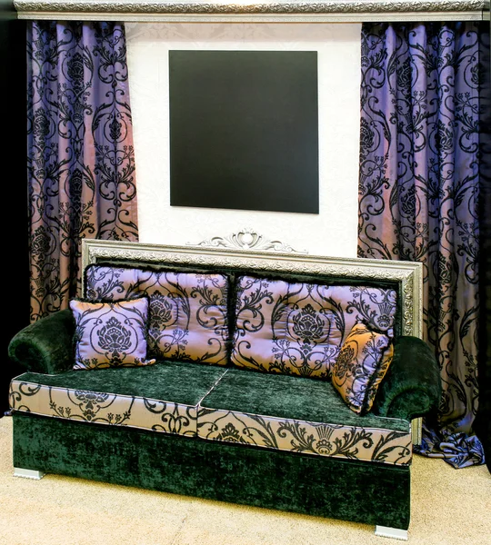 Elegantní obývací pokoj — Stock fotografie