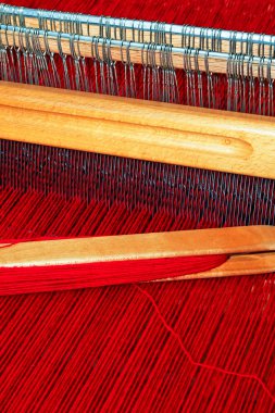 Loom and thread clipart