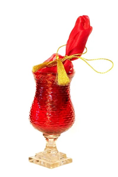 Christmas glass — Stock Photo, Image