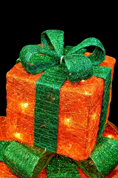 Orangene Geschenke — Stockfoto