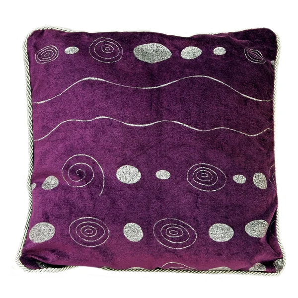 Подушка фіолетовий — стокове фото