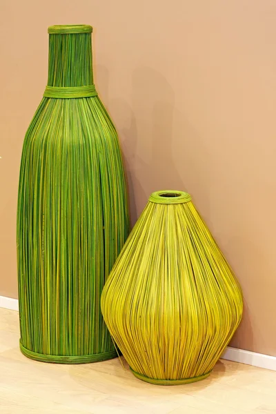 Vasos de junco — Fotografia de Stock
