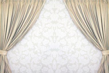 Curtains clipart