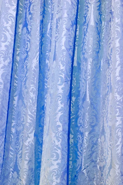 Cortina azul — Foto de Stock