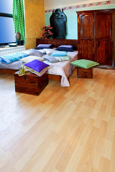 印度的卧室 — 图库照片