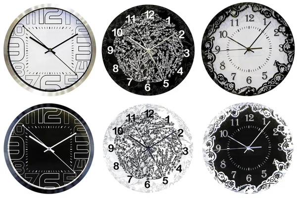 Relógios de parede — Fotografia de Stock