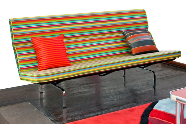 Angolo divano cinghie — Foto Stock