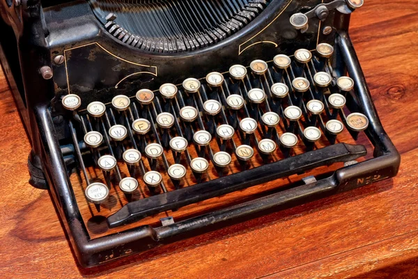 Ângulo da máquina de escrever — Fotografia de Stock