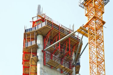 Construction scaffolds clipart