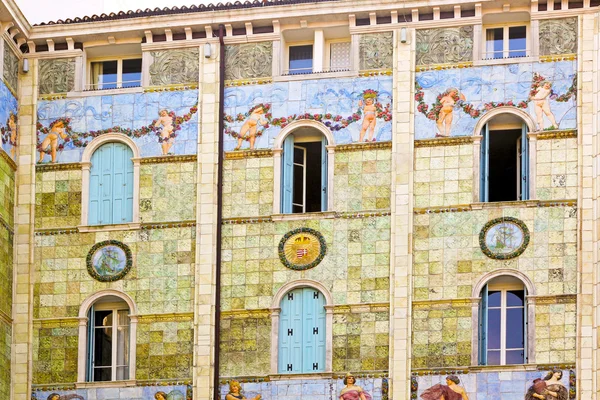 Фасад эпохи Возрождения — стоковое фото