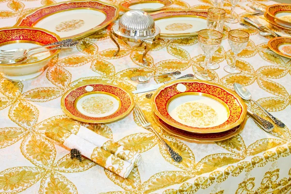 Luxury tableware — Stock Photo, Image
